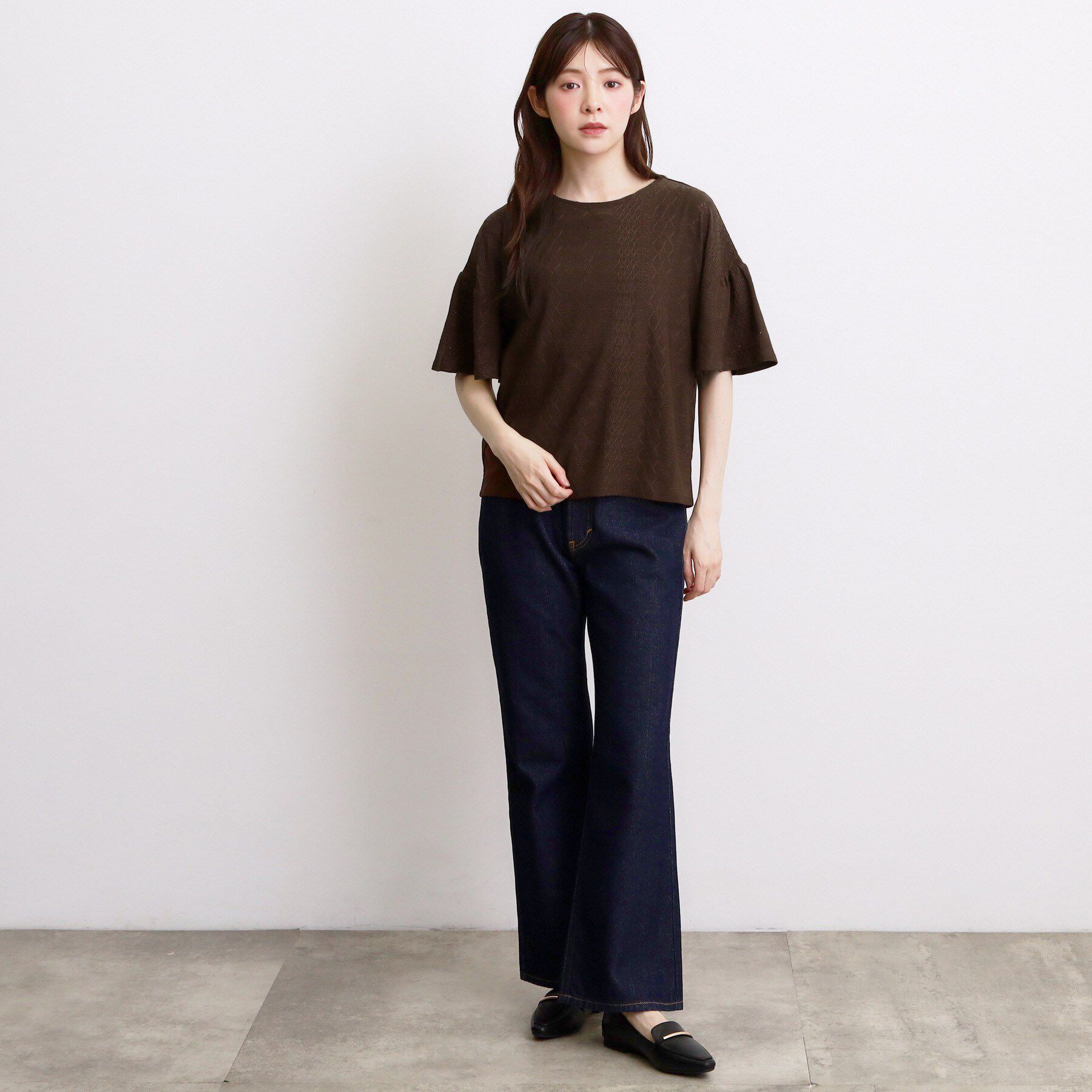 grove「アイレットレースカットソー」|Tシャツ・カットソー|