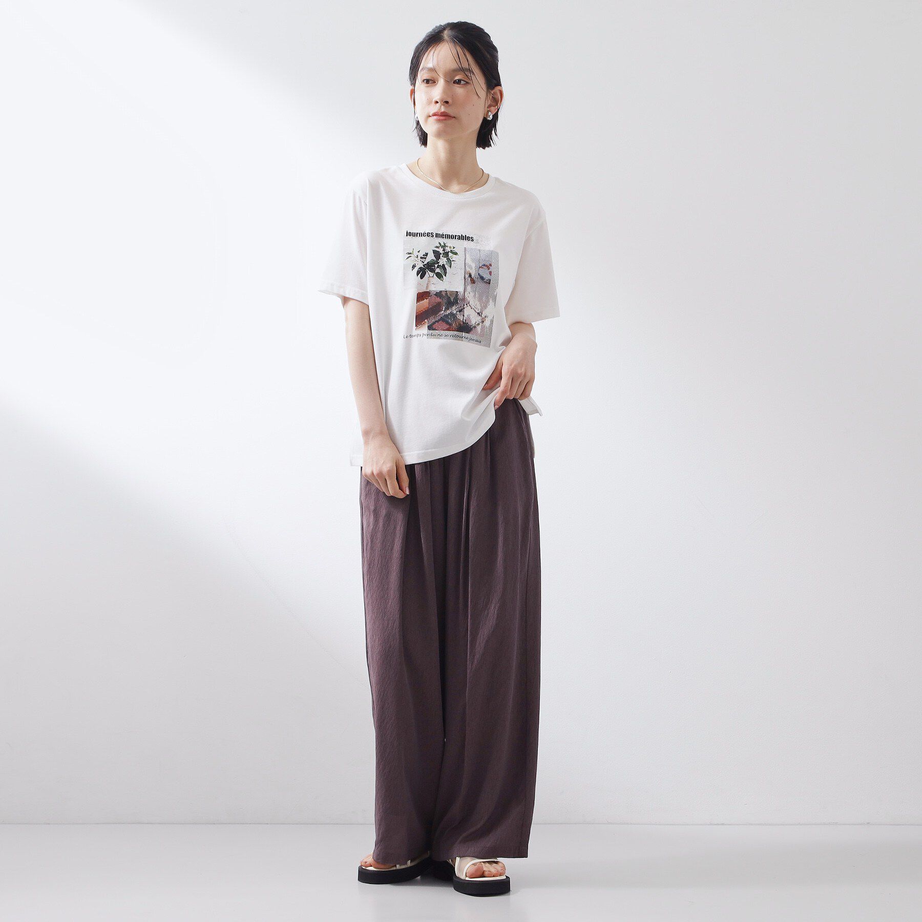 THE SHOP TK「【ひんやり/吸水速乾】プリントアソートTシャツ」|Tシャツ・カットソー|
