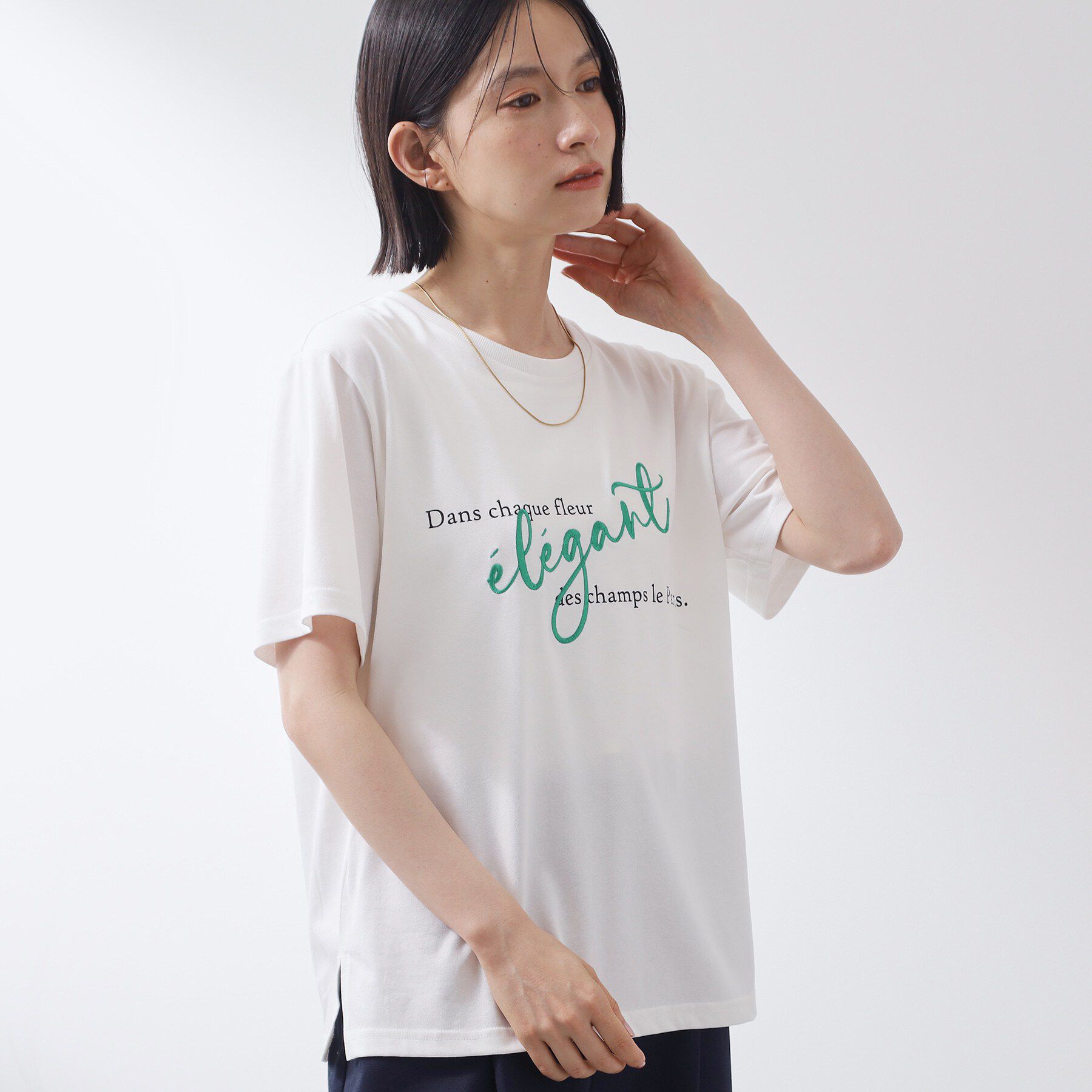 THE SHOP TK「【ひんやり/吸水速乾】プリントアソートTシャツ」|Tシャツ・カットソー|
