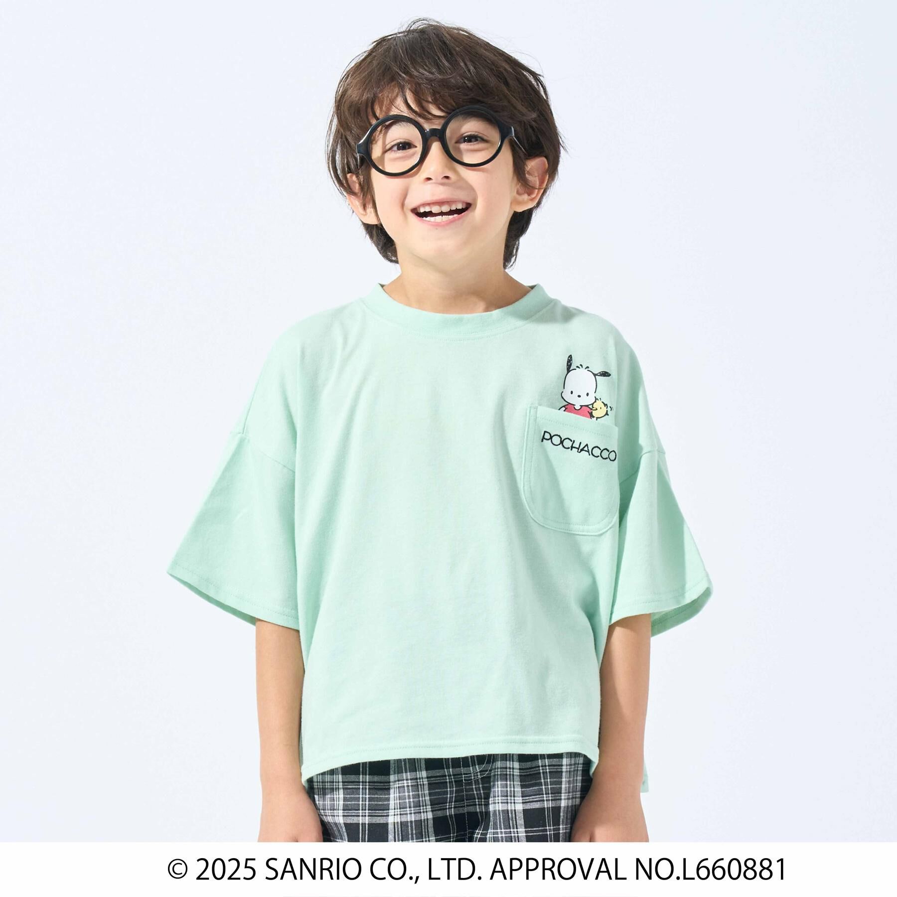 SHOO･LA･RUE「【サンリオキャラクターズ】クロップドTシャツ」|Tシャツ・カットソー|ミントグリーン(02