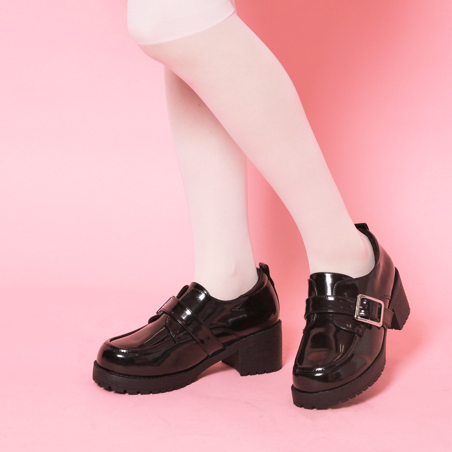 csT&P「ワンベルトバックルローファー」|パンプス|