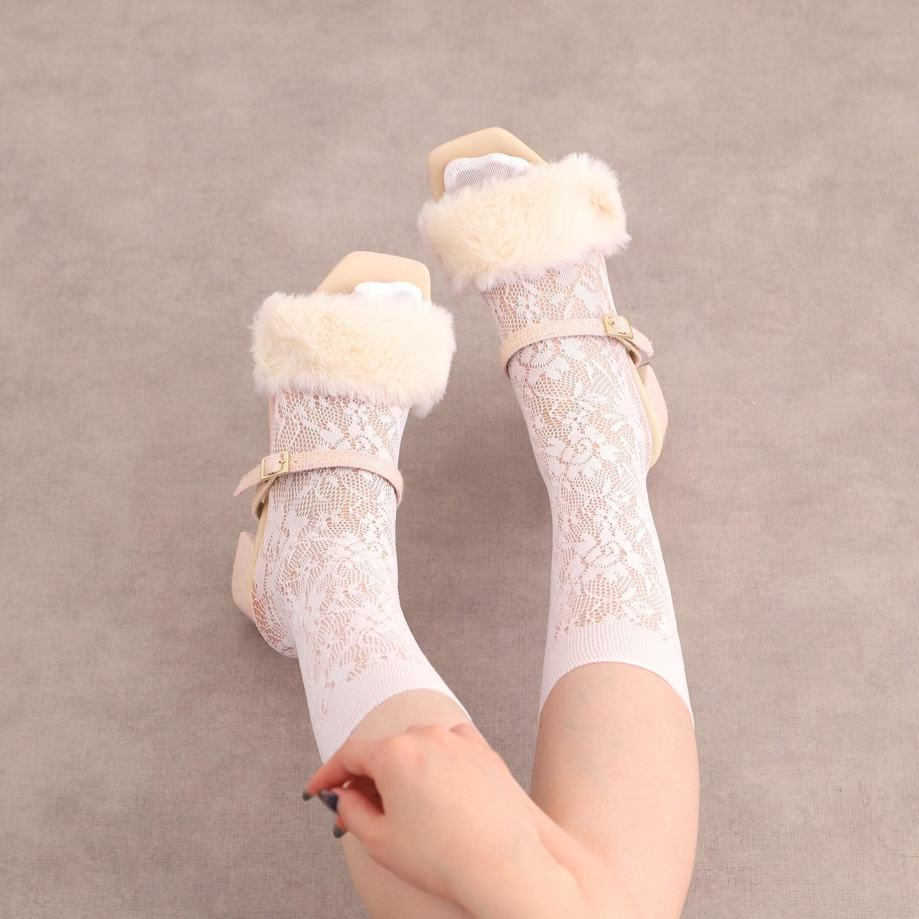 ESPERANZA「【Fur Collection】フェイクファー付き2WAYミュールサンダル」|サンダル|