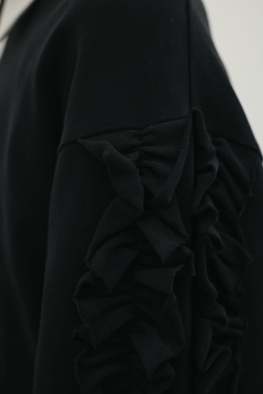 STYLEMIXER「フリルスリーブカットトップ」|Tシャツ・カットソー|
