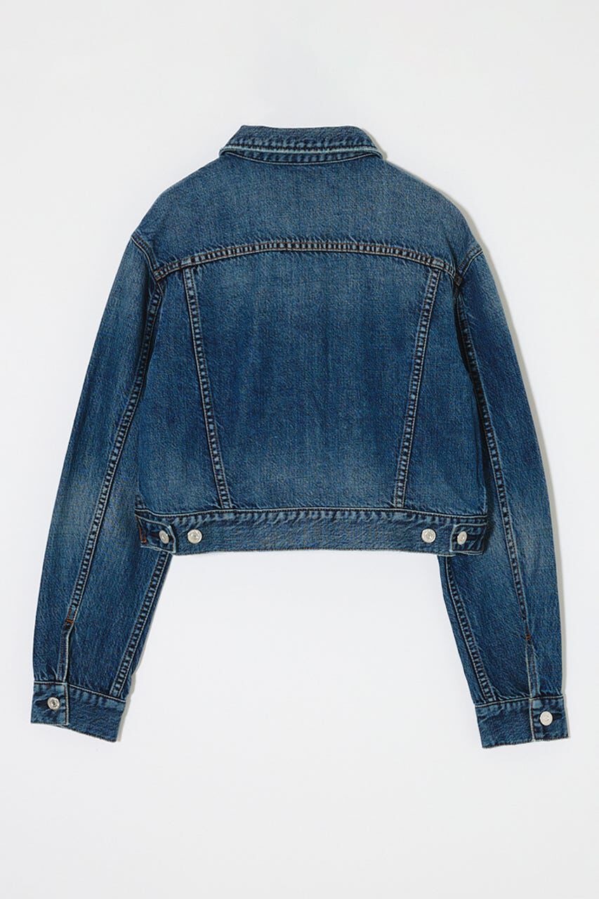 MOUSSY「TENCEL(TM) DENIM SHORT ジャケット」|デニムジャケット|