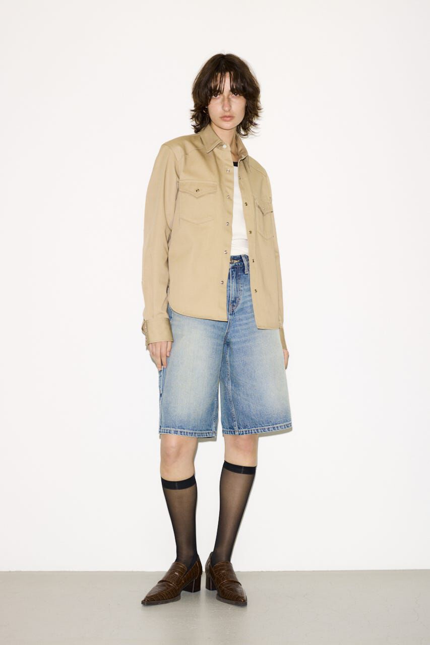 SLY「PK LONG SLEEVE TWILL シャツ」|シャツ・ブラウス|