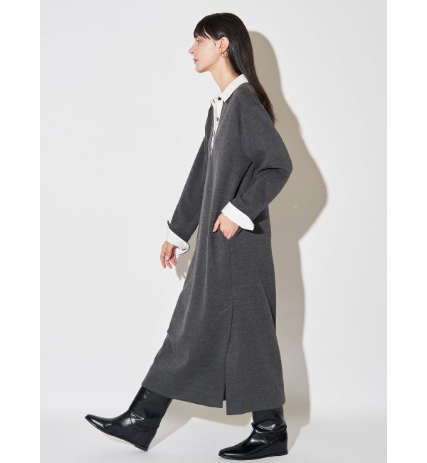 ELENDEEK「BICOLOR POLO OP」|ワンピース|