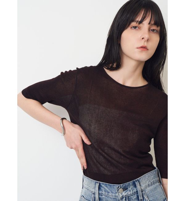 ELENDEEK「2WAY SHEER KT」|ニット・セーター|