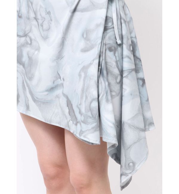 EMODA「アシンメトリーフレアミディワンピース」|ワンピース|