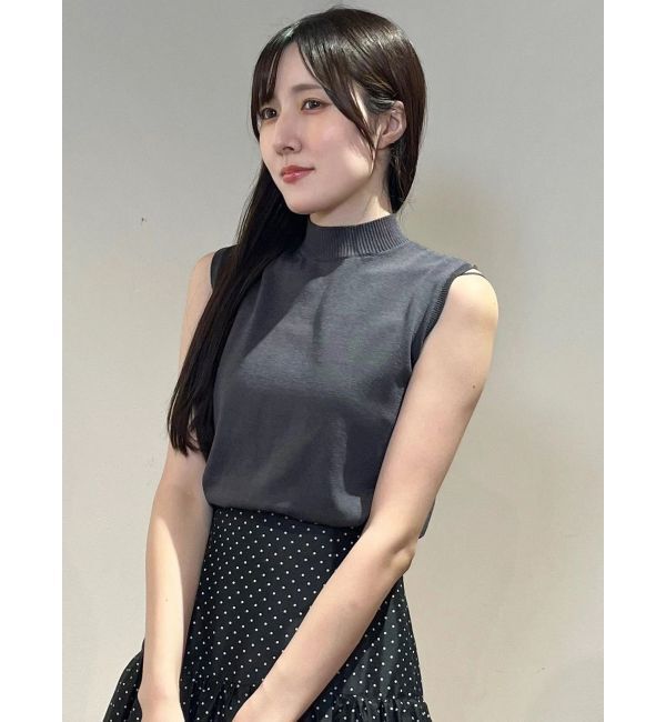 MERCURYDUO「ノースリニットドッキングワンピース」|ワンピース|