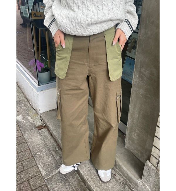 EVRIS「ポケットフラップカーゴパンツ」|カーゴ|