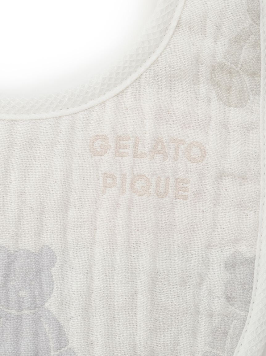 GELATO PIQUE KIDS & BABY「【BABY】ベア３重ガーゼスタイ」|スタイ|