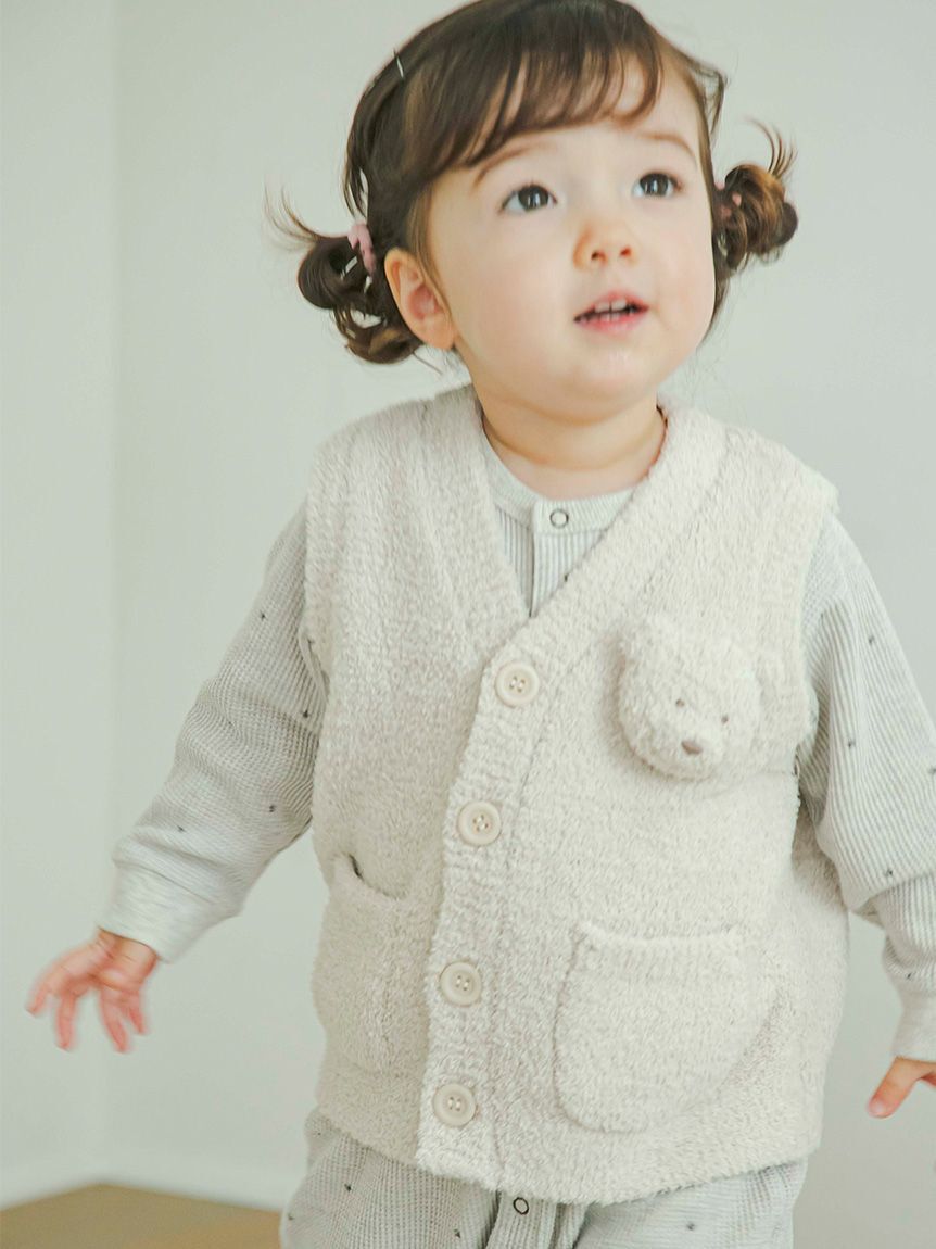 GELATO PIQUE KIDS & BABY「【BABY】パウダーベアベスト」|その他ベビーウェア|BEG