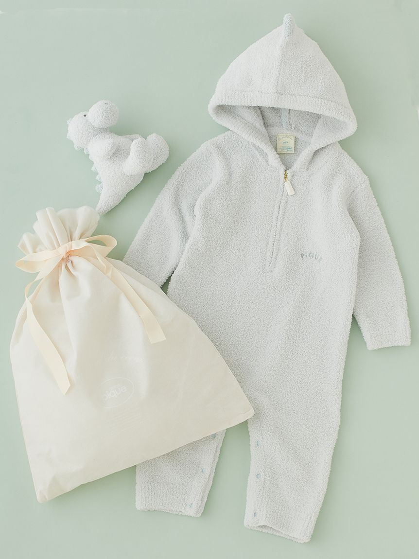 GELATO PIQUE KIDS & BABY「【ラッピング済み】【BABY】パウダーアニマルロンパース＆ぬいぐるみSET」|その他ベビー用品|GRN