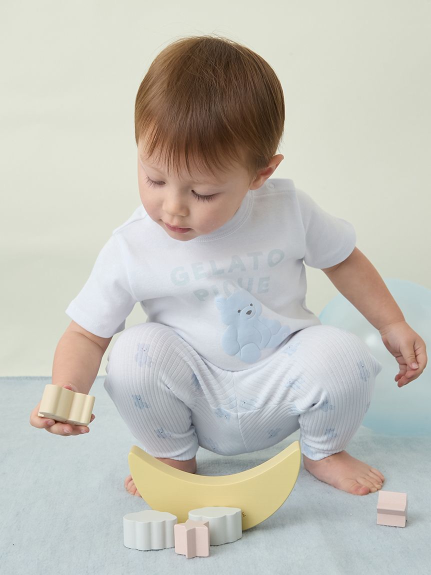 GELATO PIQUE KIDS & BABY「【BABY】ぬいぐるみワンポイントTシャツ」|その他ベビーウェア|
