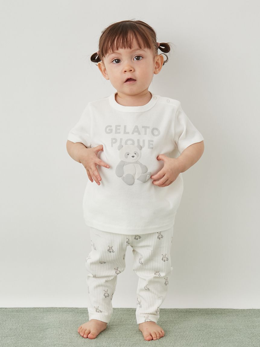 GELATO PIQUE KIDS & BABY「【BABY】ぬいぐるみワンポイントTシャツ」|その他ベビーウェア|