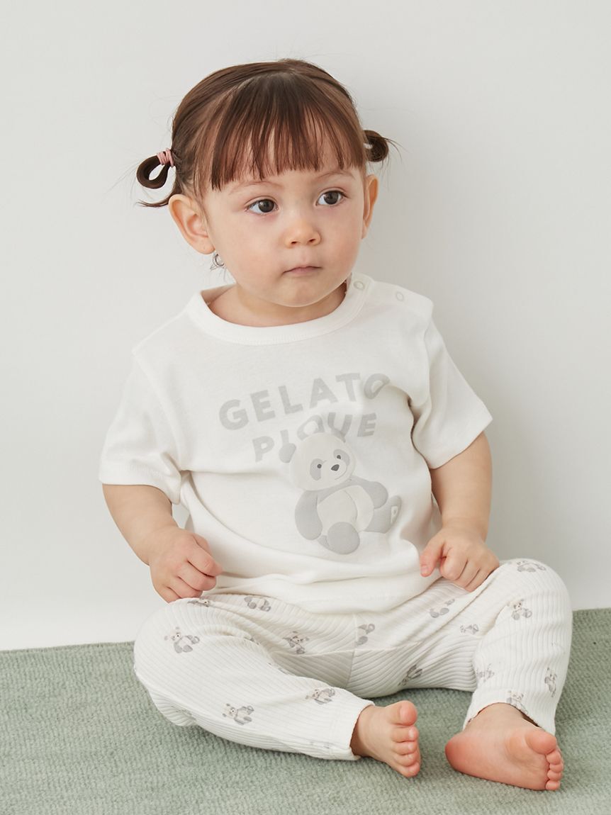 GELATO PIQUE KIDS & BABY「【BABY】ぬいぐるみワンポイントTシャツ」|その他ベビーウェア|
