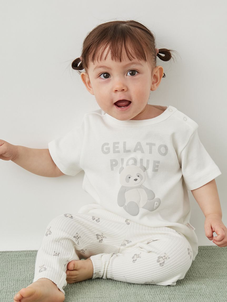 GELATO PIQUE KIDS & BABY「【BABY】ぬいぐるみワンポイントTシャツ」|その他ベビーウェア|