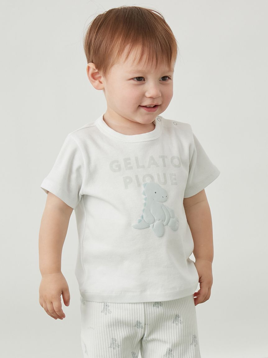 GELATO PIQUE KIDS & BABY「【BABY】ぬいぐるみワンポイントTシャツ」|その他ベビーウェア|