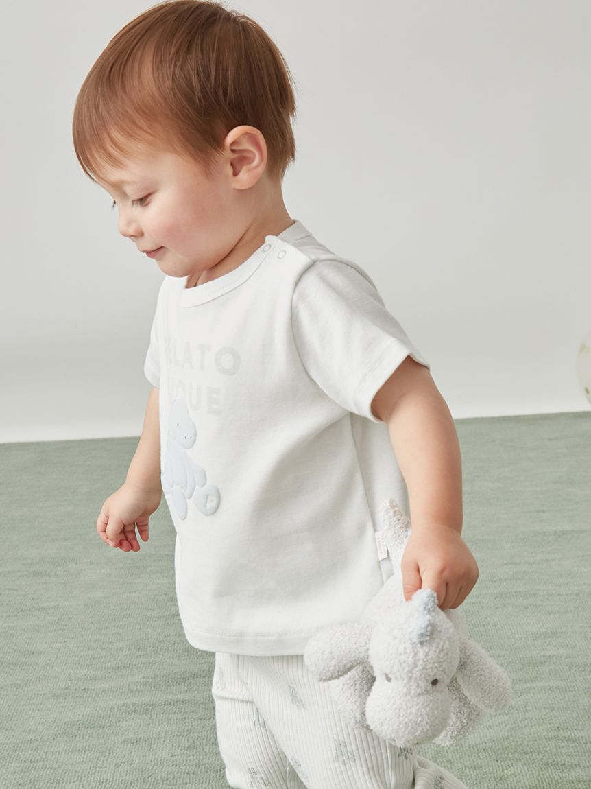 GELATO PIQUE KIDS & BABY「【BABY】ぬいぐるみワンポイントTシャツ」|その他ベビーウェア|