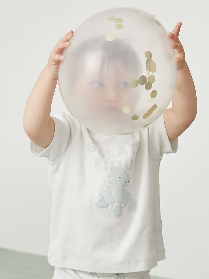 GELATO PIQUE KIDS & BABY「【BABY】ぬいぐるみワンポイントTシャツ」|その他ベビーウェア|