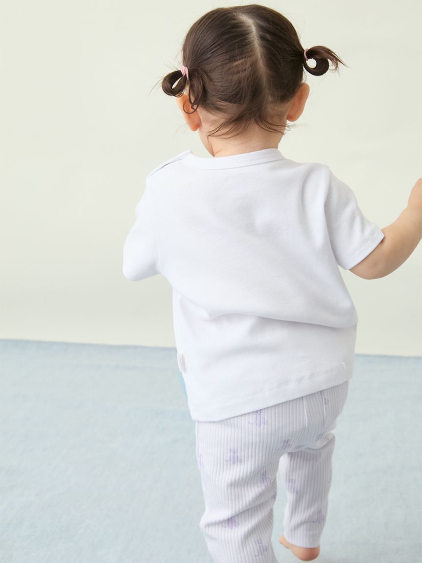 GELATO PIQUE KIDS & BABY「【BABY】ぬいぐるみワンポイントTシャツ」|その他ベビーウェア|