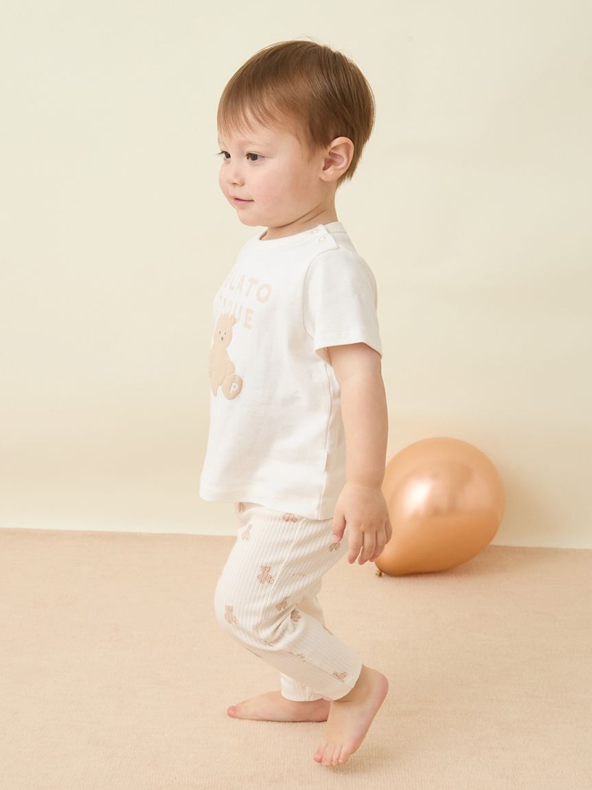 GELATO PIQUE KIDS & BABY「【BABY】ぬいぐるみワンポイントTシャツ」|その他ベビーウェア|