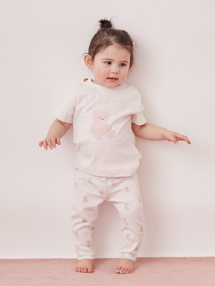 GELATO PIQUE KIDS & BABY「【BABY】ぬいぐるみワンポイントTシャツ」|その他ベビーウェア|