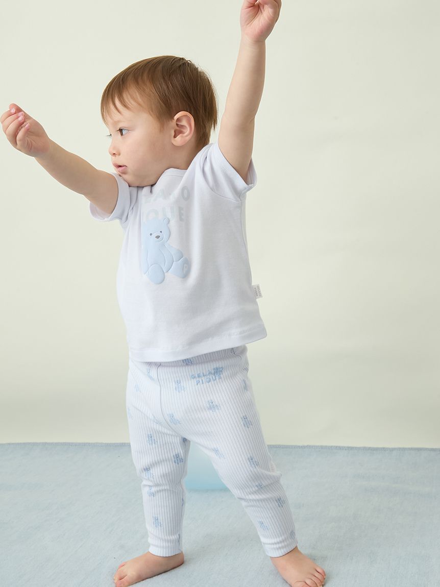 GELATO PIQUE KIDS & BABY「【BABY】ぬいぐるみワンポイントTシャツ」|その他ベビーウェア|