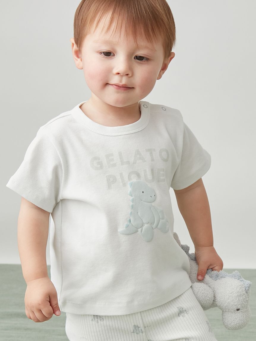 GELATO PIQUE KIDS & BABY「【BABY】ぬいぐるみワンポイントTシャツ」|その他ベビーウェア|MNT