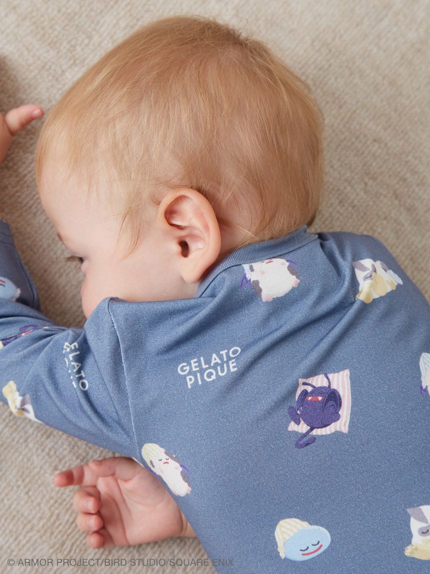 GELATO PIQUE KIDS & BABY「【ドラゴンクエスト】【ベビー】アソートモンスター総柄ロンパース」|ロンパース|