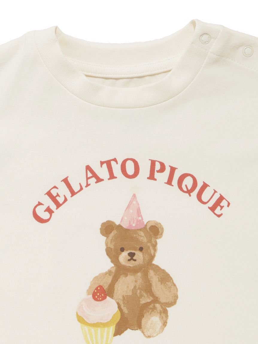 GELATO PIQUE KIDS & BABY「【BABY】パジャマパーティーワンポイントフレアTシャツ」|その他ベビーウェア|