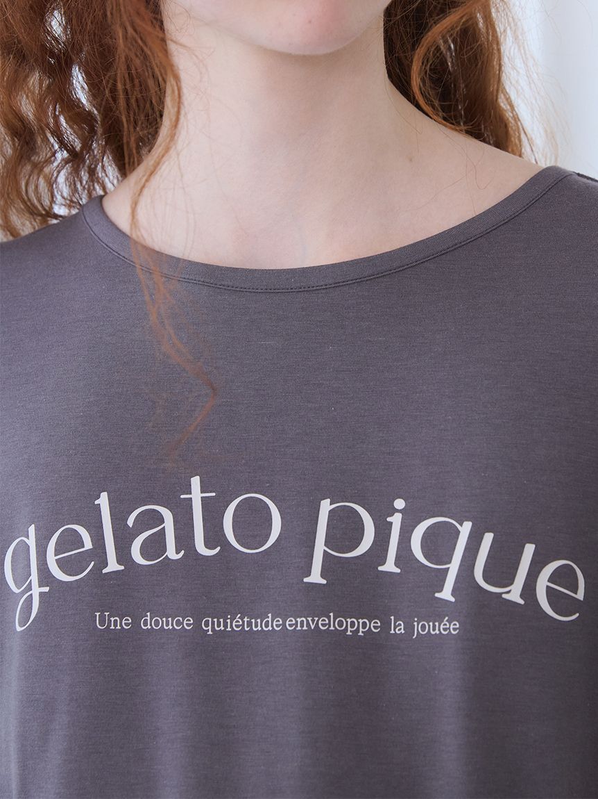 GELATO PIQUE KIDS & BABY「【抗菌防臭】マタニティレーヨンロゴプルオーバー」|マタニティ・ママグッズ|