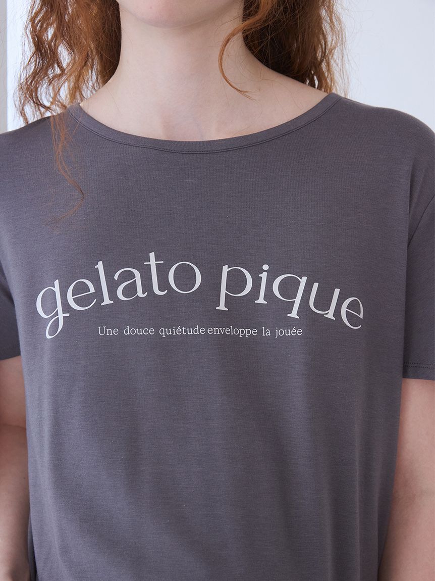 GELATO PIQUE KIDS & BABY「【抗菌防臭】マタニティレーヨンロゴプルオーバー」|マタニティ・ママグッズ|
