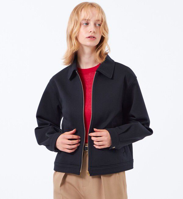 MACKINTOSH PHILOSOPHY「【予約販売】ダンボールステンカラーブルゾン」|ブルゾン・スタジャン|ネイビー