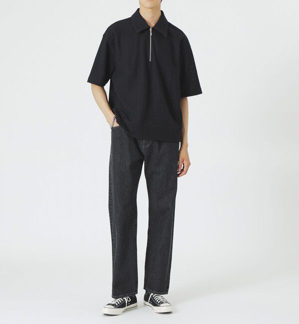  「サーキュラーニットハーフジッププルオーバー」|Tシャツ・カットソー|