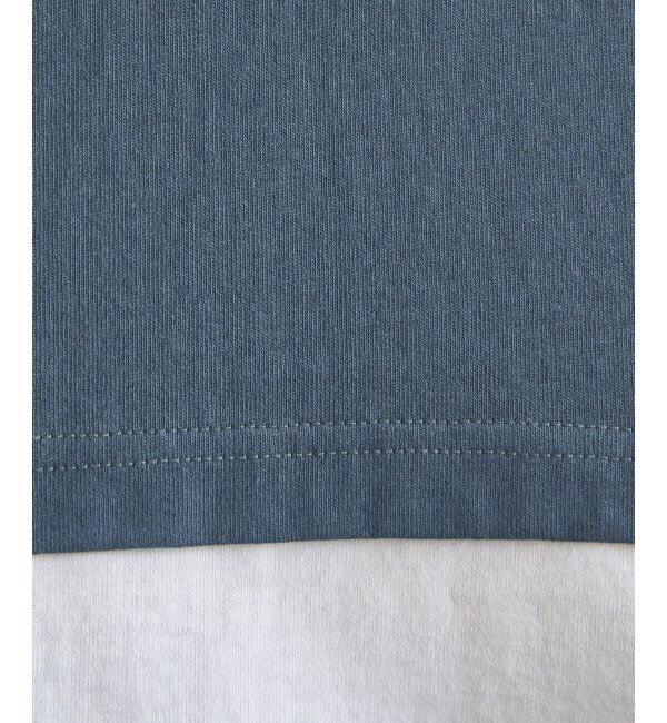 ikka「コットンUSA袖刺繍レイヤーTシャツ」|その他|