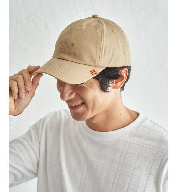 ikka「UNIVERSAL OVERALL ユニバーサルオーバーオール ツイルサイドネームキャップ」|その他|