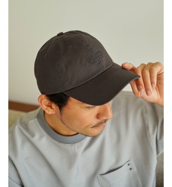 ikka「UNIVERSAL OVERALL ユニバーサルオーバーオール ツイルサイドネームキャップ」|その他|