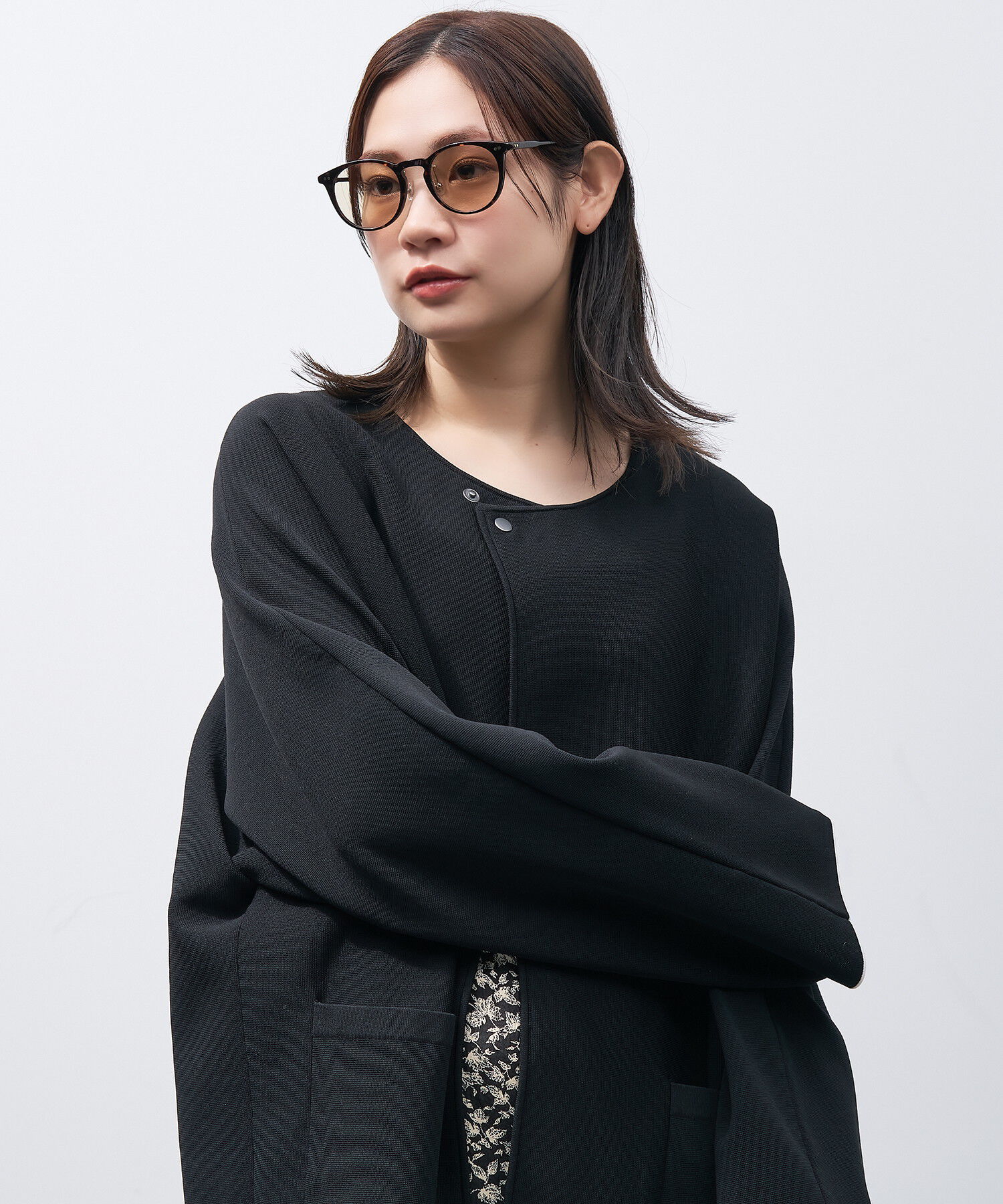  「ボストン型 サングラス | カラーレンズ 鼻パッド 紫外線防止 UVカット ユニセックス」|サングラス|