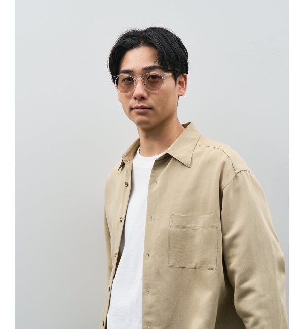  「ボストン型 サングラス | カラーレンズ 鼻パッド 紫外線防止 UVカット ユニセックス」|サングラス|