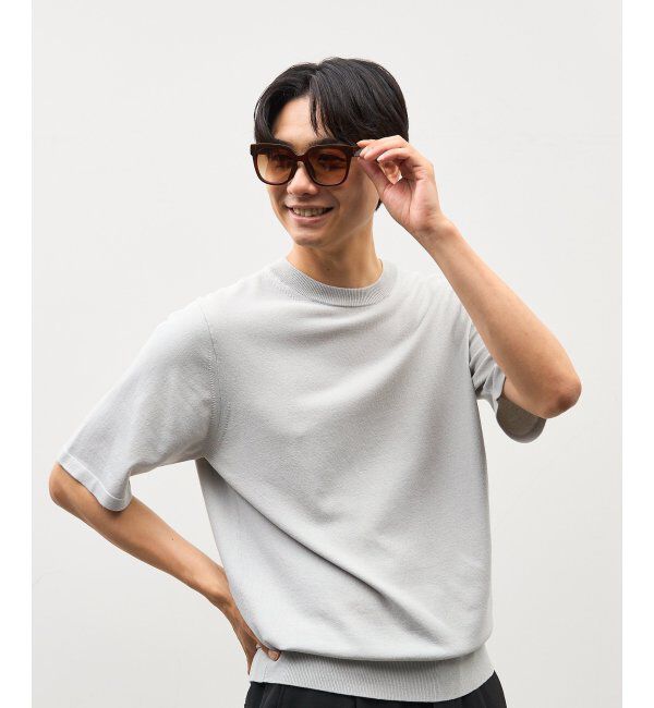  「SUNCUTGlasses/UV100%CUT サングラス ビッグシェイプ  カラーレンズ 紫外線対策 UVカット ユニセックス」|サングラス|