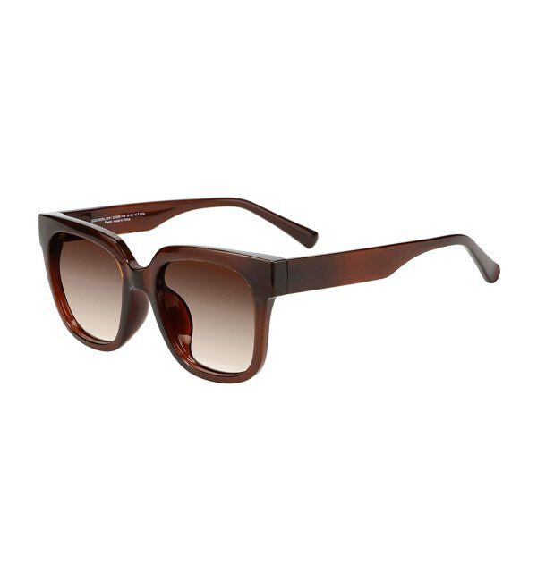  「SUNCUTGlasses/UV100%CUT サングラス ビッグシェイプ  カラーレンズ 紫外線対策 UVカット ユニセックス」|サングラス|