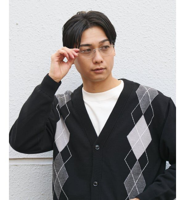  「SUNCUTGlasses/UV100%CUT リムレス サングラス | チタン [度無し専用] カラーレンズ 紫外線対策 UVカット」|サングラス|