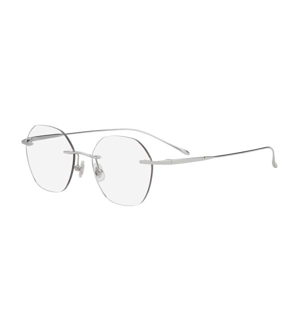  「SUNCUTGlasses/UV100%CUT リムレス サングラス | チタン [度無し専用] カラーレンズ 紫外線対策 UVカット」|サングラス|