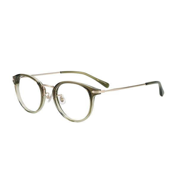  「ボストン型 サングラス | クリアサングラス コンビネーションフレーム UVカット TREND SUNGLASSES」|サングラス|