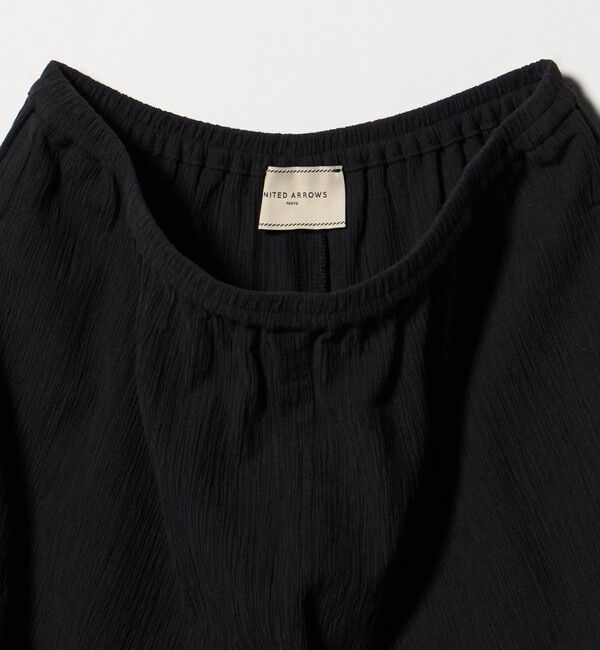 UNITED ARROWS「クレープ イージー ワイドパンツ ‐ウォッシャブル‐」|チノ|