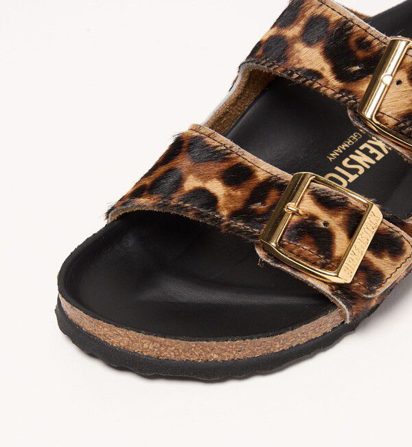 UNITED ARROWS「【国内EXCLUSIVE】＜BIRKENSTOCK＞ARIZONA レオパード サンダル」|サンダル|