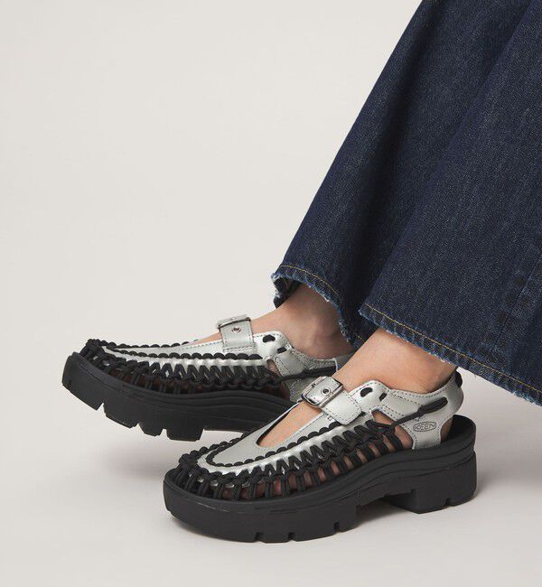 UNITED ARROWS green label relaxing「＜KEEN＞ユニーク ピーエルティー メリージェーン サンダル」|サンダル|SILVER