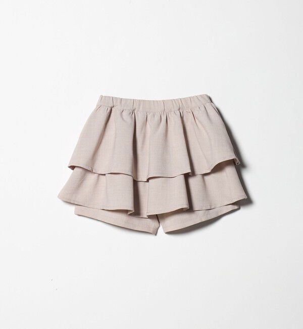 UNITED ARROWS green label relaxing「リネンライク フリル キュロット / キッズ 140cm-160cm」|その他|