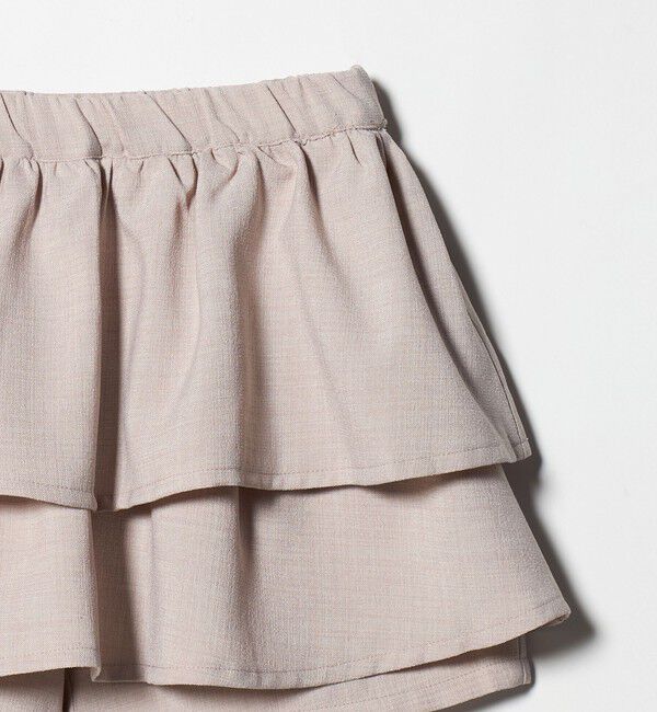 UNITED ARROWS green label relaxing「リネンライク フリル キュロット / キッズ 140cm-160cm」|その他|
